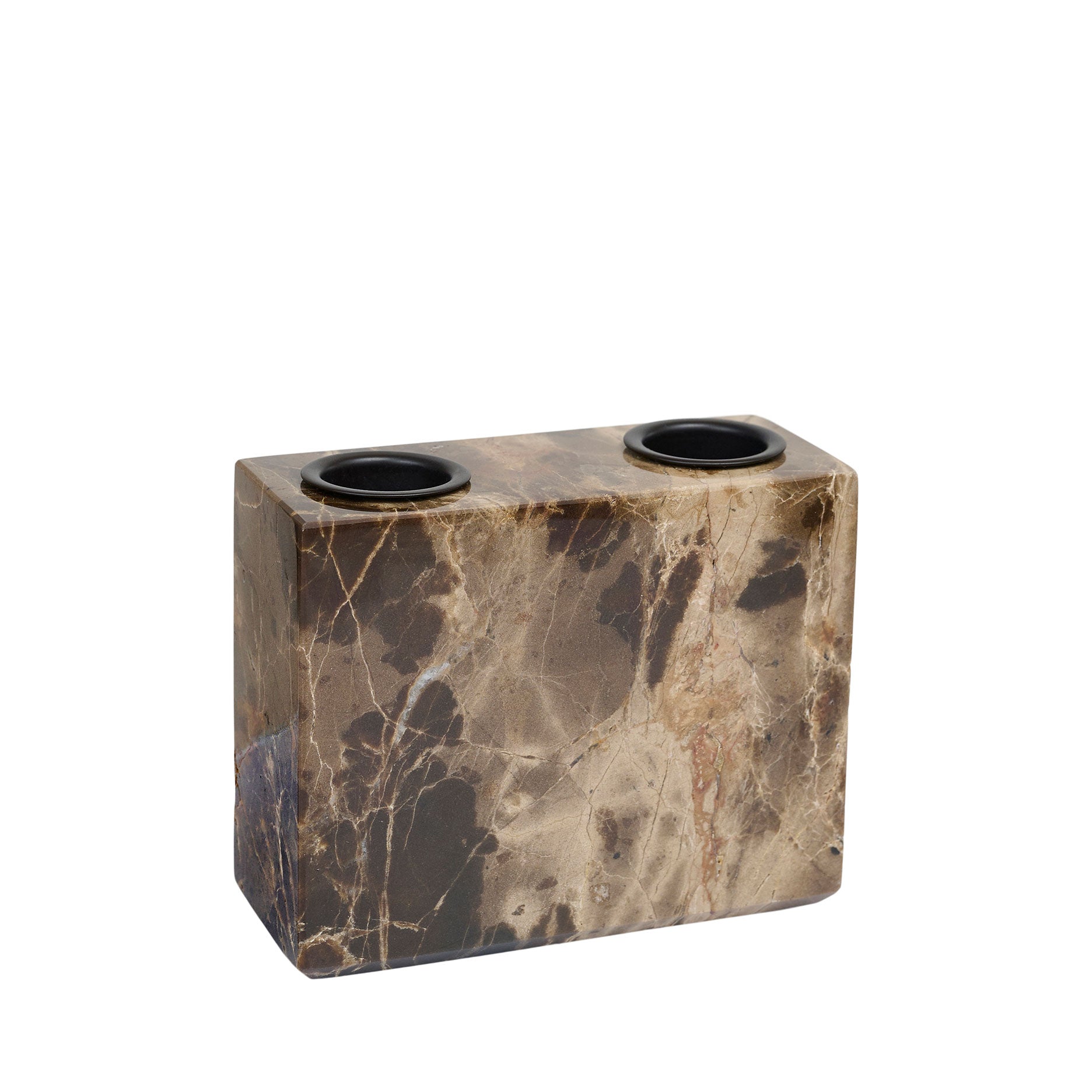 Marble II Cube Lysestage 2 lys
